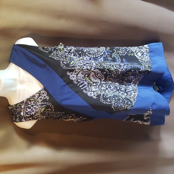 Asymmetrical Sleeveless Blouse by Joan Vass Size S - Picture 1 of 14